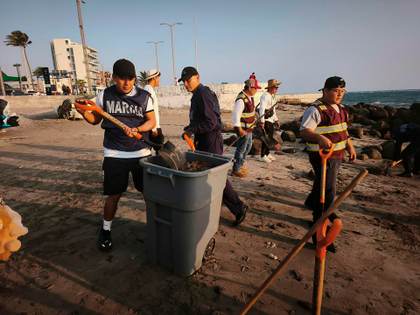México atiende presencia de hidrocarburos en playas de Veracruz y Tabasco