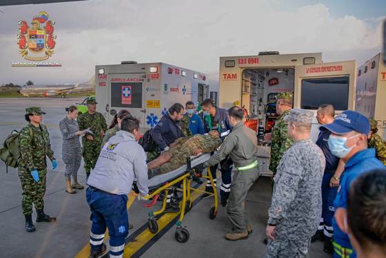 Accidente de avión militar colombiano deja 69 muertos al concluir las tareas de rescate