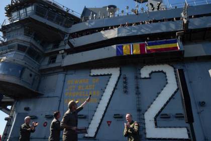 El USS Abraham Lincoln regresa a EEUU tras casi diez meses de despliegue en Oriente Medio
