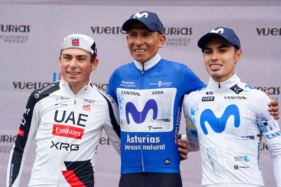 Nairo Quintana gana su tercera Vuelta a Asturias