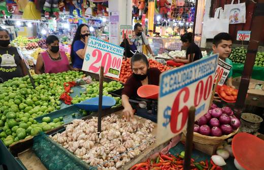 La inflación en México se eleva al 4,53 % en la primera quincena de abril