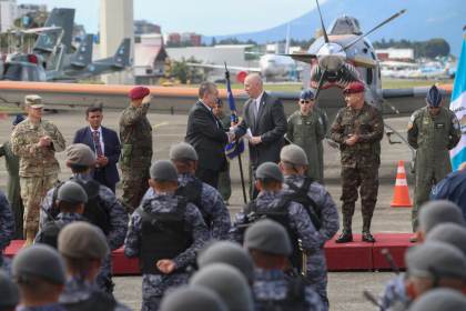 Guatemala incorpora cuatro nuevas aeronaves para combatir incendios y otras emergencias