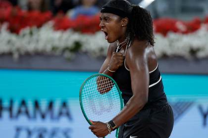 La valentía de Baptiste fulmina a Sabalenka