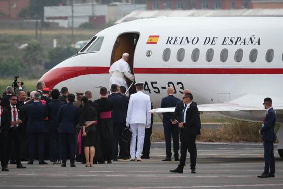León XIV llega a Roma tras la avería del avión papal en el final de su viaje a España