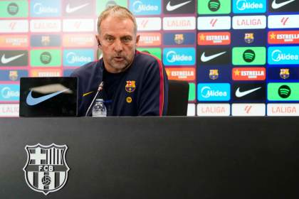 Flick: "Nuestra idea es la mejor para este equipo y vamos a seguir así hasta el final"