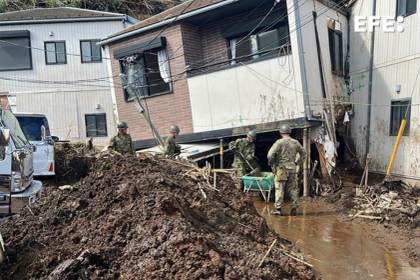 Sube a cinco muertos y seis desaparecidos el balance por el tifón Dujuan en Japón