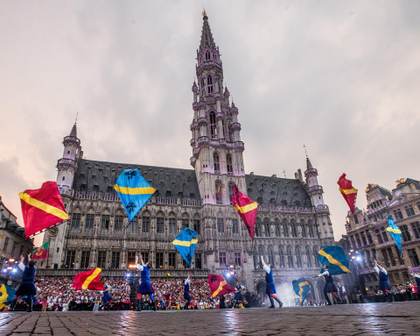 Ommegang, la procesión que revive en Bruselas la visita del emperador español Carlos V