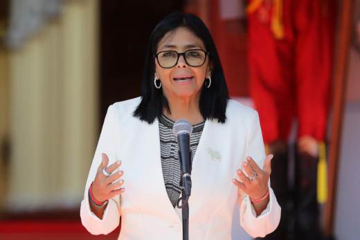 Delcy Rodríguez denuncia sabotaje al sistema eléctrico en protesta por acuerdos petroleros