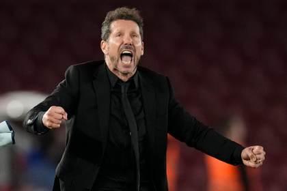 Simeone: "Estamos destinados a sufrir, pero el camino es fantástico"