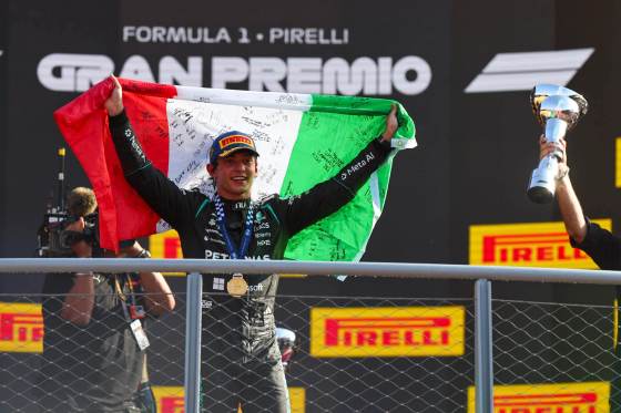 Antonelli: "Estoy extremadamente feliz, es un sueño hecho realidad"