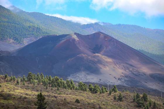 El volcán español que atrae turistas todavía condiciona la recuperación de Puerto Naos
