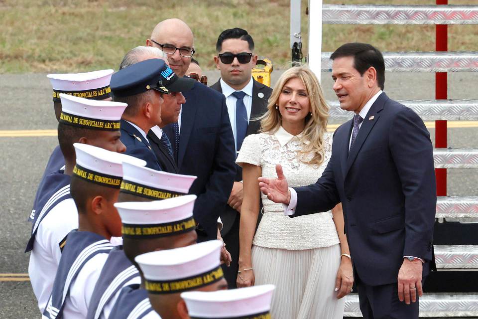 Rubio llega a Colombia para reunirse con De la Espriella y reactivar la relación bilateral