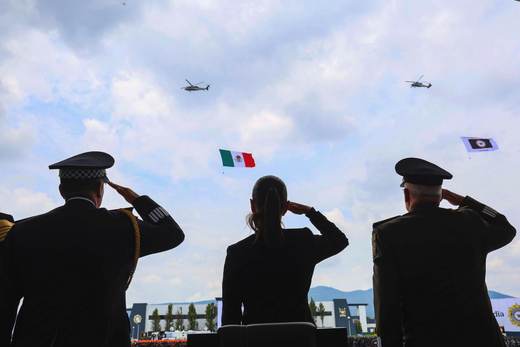 Sheinbaum destaca como una "hazaña" la creación de la Guardia Nacional hace siete años