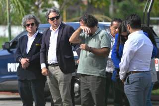 El padre de Claudia Tacoronte acude al lugar del crimen en Morelos