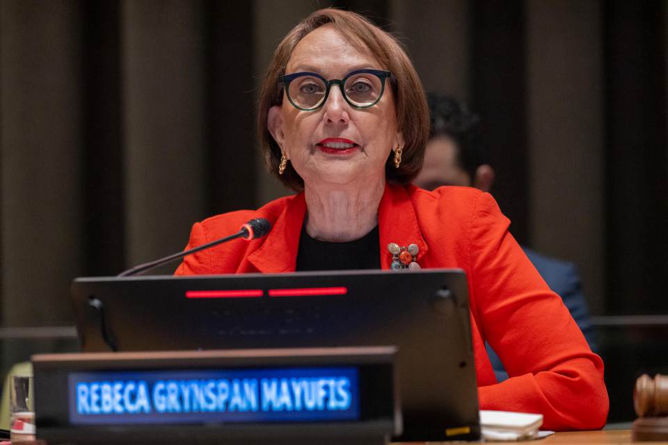 Grynspan apuesta por "un papel constructivo" de la ONU en la búsqueda de la paz en Irán