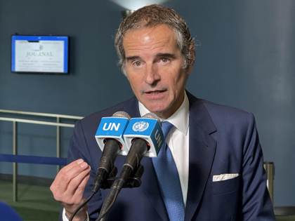 Grossi ve avances tras Chernóbil, pero alerta de "riesgo nuclear en un mundo polarizado"