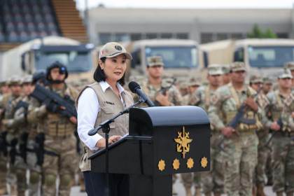 Fujimori anuncia "comando unificado" contra la delincuencia y pide apoyo de otros países
