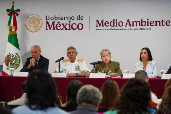 Un buque y emanaciones de petróleo contaminan el Golfo de México, admiten autoridades