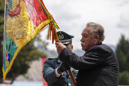 El Gobierno de Bolivia realiza un homenaje a los soldados que combatieron al 'Che' Guevara