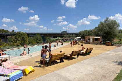 Roma recurre al Tíber como escudo climático y transforma sus riberas en parques