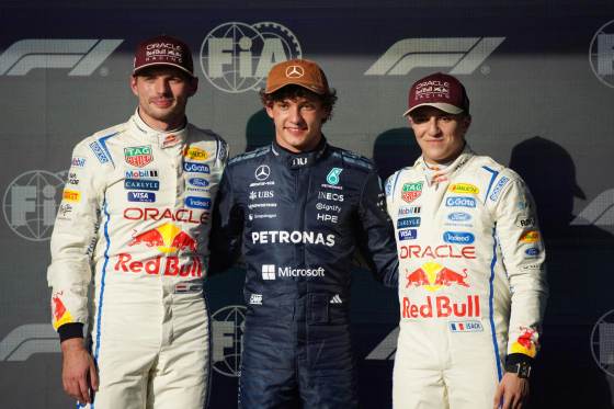 Antonelli sale desde la 'pole', por delante de los Red Bull, en Austin