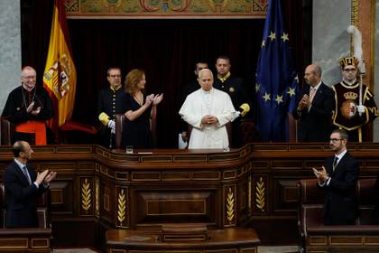 León XIV defiende en el Congreso que la fe no puede ser irrelevante para la vida pública