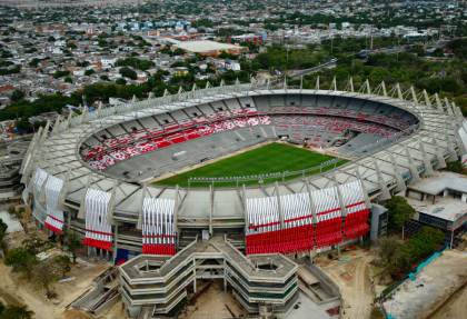 A un mes de la final de la Copa Sudamericana, Barranquilla presume de estadio remodelado