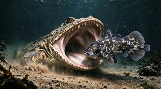 Fin a un paradigma histórico: descubren fósiles de un anfibio marino que toleraba la sal