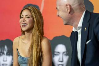 Infantino y Shakira presentan el espectáculo de la final del Mundial
