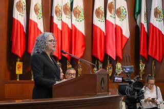 Graciela Domínguez Nava asume como gobernadora interina del estado mexicano de Sinaloa