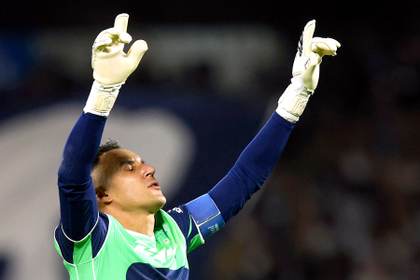 El mundialista costarricense Keylor Navas, candidato al balón de oro en el fútbol mexicano