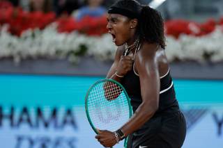 La valentía de Baptiste fulmina a Sabalenka