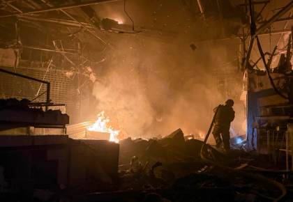 Al menos dos muertos en un ataque ruso con misiles y drones contra Kiev