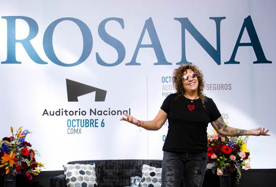 Rosana regresa a México “con las ganas de compartir” treinta años de trayectoria