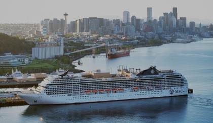 Los cruceros europeos MSC anuncian la primera ruta hacia Alaska con una nueva sede en Seattle