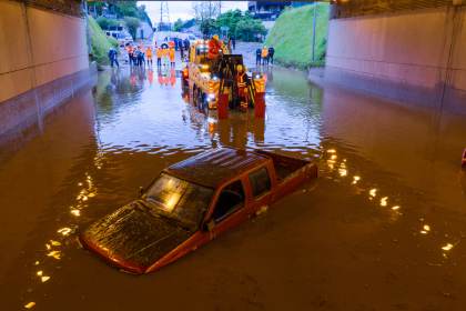 Temporal deja fuertes lluvias en centro-sur de Chile, pero con menos daños de lo esperado