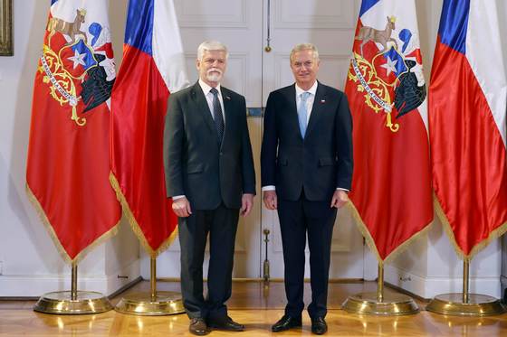 José Antonio Kast recibe en Chile al presidente de República Checa, Petr Pavel