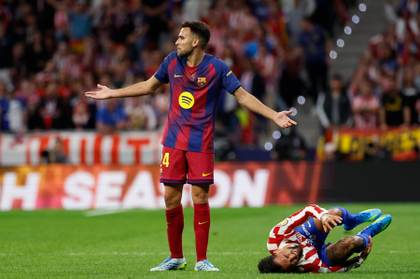 Eric García: “Algunos dirán que han salido a regalarnos el partido, nos ha tocado sufrir”