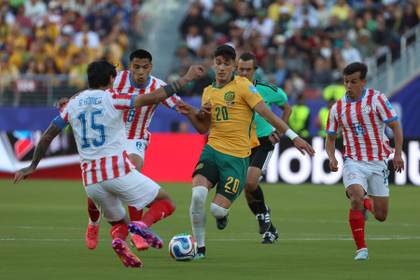 Diego Gómez, de Paraguay: "Vamos a mejorar y a pensar en el siguiente partido"