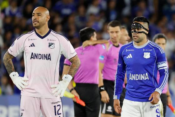 El futuro de Falcao en Millonarios sigue abierto tras la eliminación en Copa Sudamericana