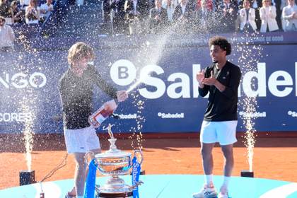 Rublev: "Jugué mi mejor tenis del año, pero Fils estuvo demasiado bien"