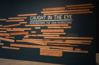Una exhibición sobre el huracán que devastó Miami muestra "paralelismos" un siglo después