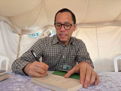 Vieira Junior vuelve en Kenia a su raíz literaria: "No se puede pensar Brasil sin África"