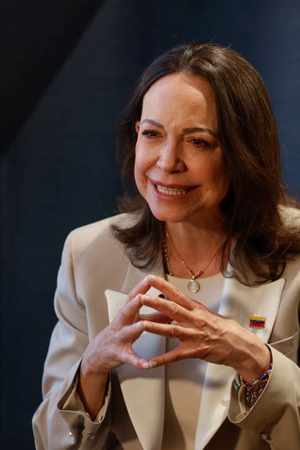 Corina Machado lamenta que España no haya asumido el liderazgo en la causa venezolana