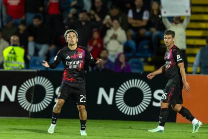 El Benfica se mide al Alverca de Vini Jr con Prestianni en alza