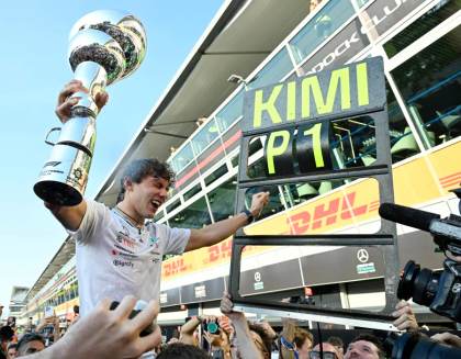 Italia celebra la hazaña de Kimi Antonelli, "el prodigio" nacional
