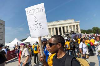 Miles de personas defienden el derecho al voto en EE.UU. por aniversario de "Tengo un sueño"