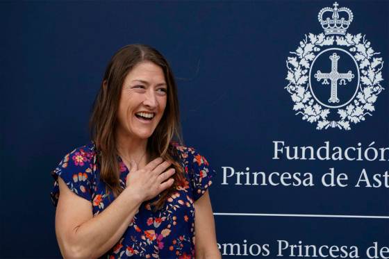 La astronauta Christina Koch llega a Oviedo para recibir el Princesa de la Concordia