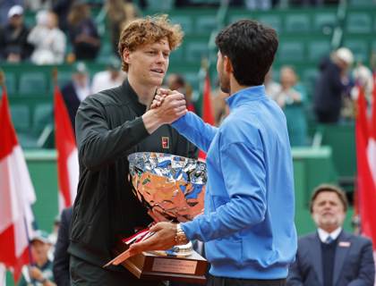 Alcaraz a Sinner: "Es impresionante lo que estás logrando"