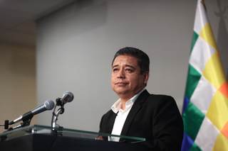 El Gobierno de Bolivia ve un "proceso conspirativo" en los reclamos de sectores sociales